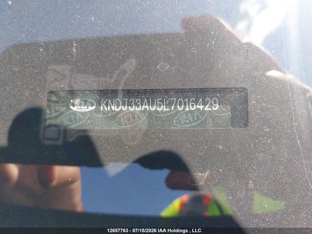 2020 Kia Soul Ex მანქანა იყიდება აუქციონზე, vin: KNDJ33AU5L7016429, აუქციონის ნომერი: 12657763