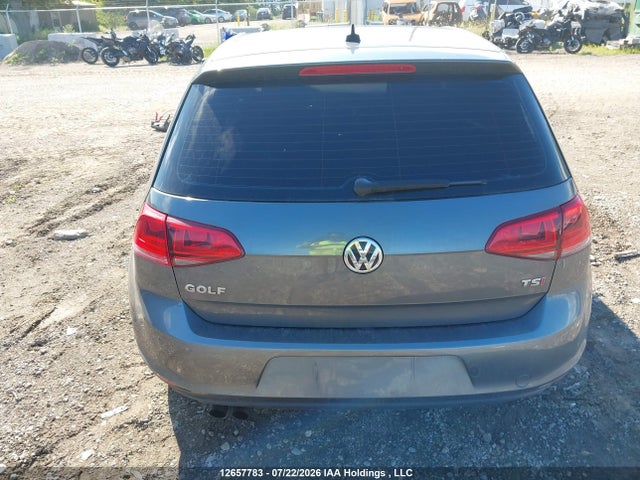 2015 Volkswagen Golf მანქანა იყიდება აუქციონზე, vin: 3VW117AU0FM072637, აუქციონის ნომერი: 12657783