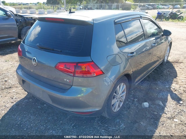 2015 Volkswagen Golf მანქანა იყიდება აუქციონზე, vin: 3VW117AU0FM072637, აუქციონის ნომერი: 12657783