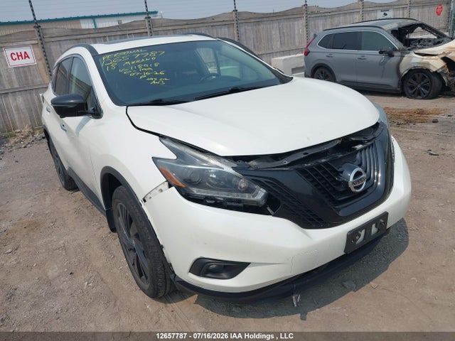 Nissan Murano S/sl/sv/platinum 2018 5N1AZ2MHXJN118918 zdjęcie główne