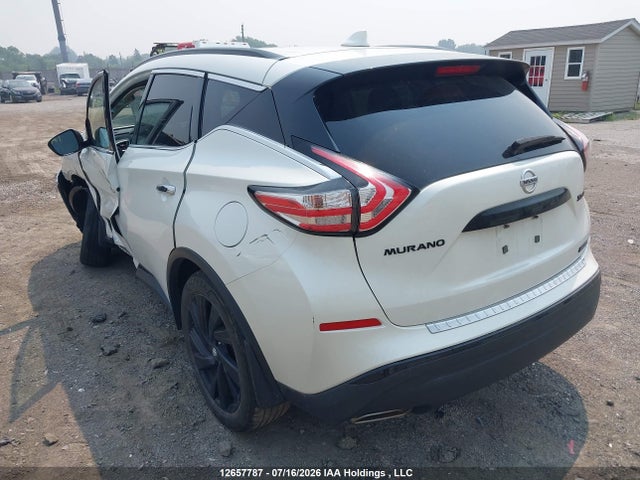 5N1AZ2MHXJN118918 Nissan Murano S/sl/sv/platinum