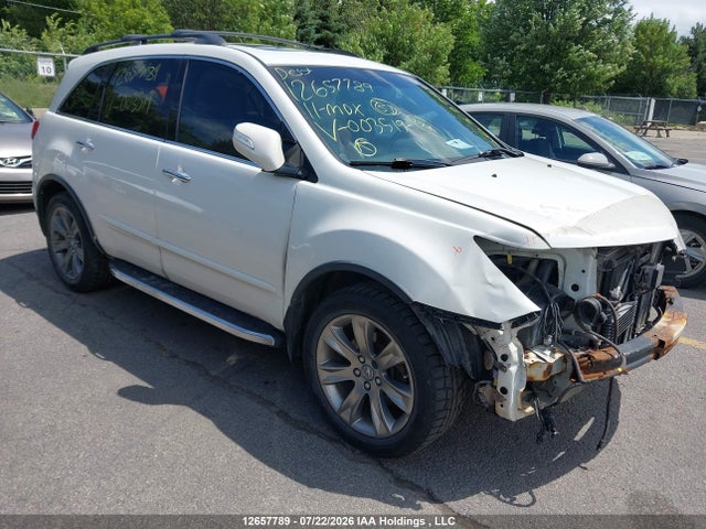 Auction sale of the 2011 Acura Mdx Advance, vin: 2HNYD2H73BH003519, lot number: 12657789