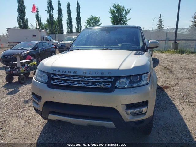 Aukcja sprzedaży 2016 Land Rover Range Rover Sport Diesel Td6 Hse, vin: SALWR2KFXGA550493, numer aukcji: 12657806
