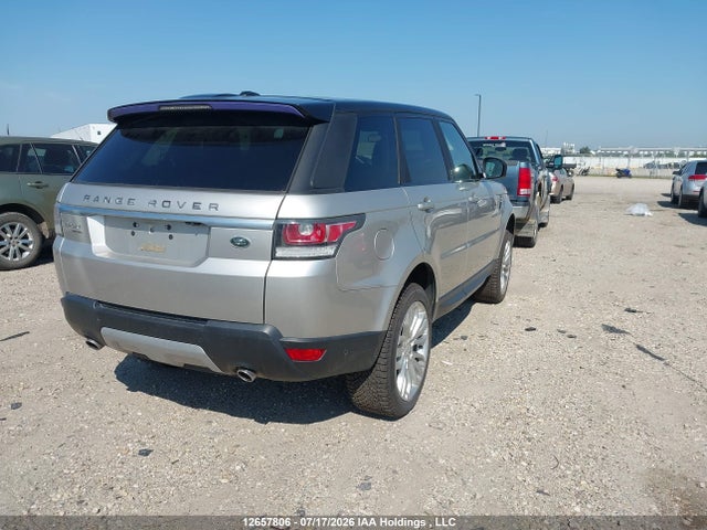 Aukcja sprzedaży 2016 Land Rover Range Rover Sport Diesel Td6 Hse, vin: SALWR2KFXGA550493, numer aukcji: 12657806
