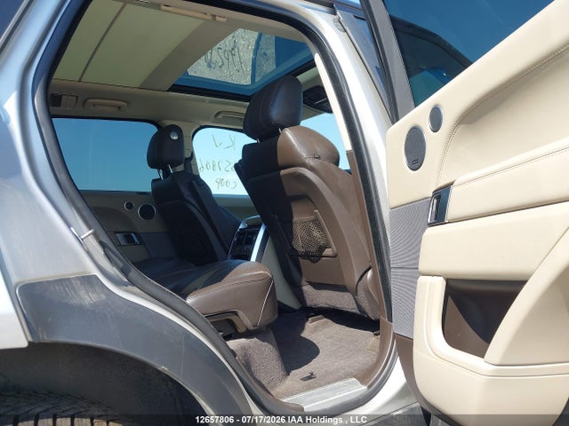Aukcja sprzedaży 2016 Land Rover Range Rover Sport Diesel Td6 Hse, vin: SALWR2KFXGA550493, numer aukcji: 12657806