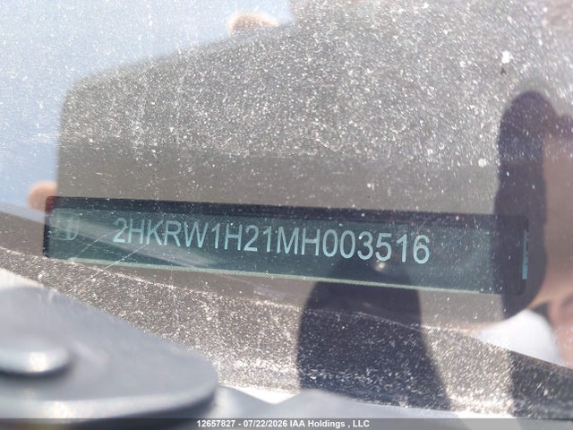 12657827 :رقم المزاد ، 2HKRW1H21MH003516 vin ، 2021 Honda Cr-v Lx مزاد بيع