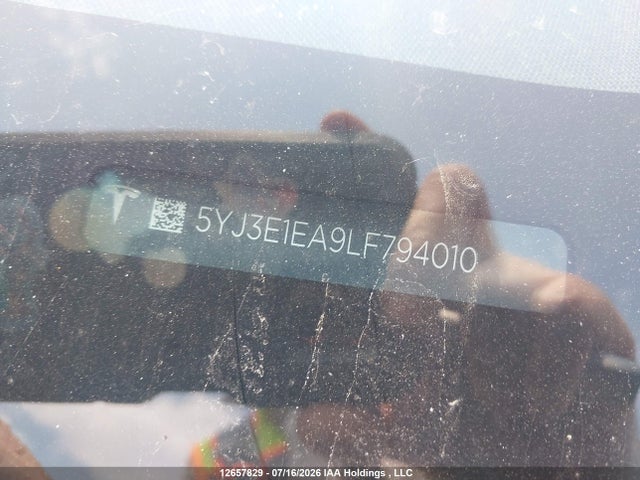 Tesla MODEL 3 2020 5YJ3E1EA9LF794010 Image 9