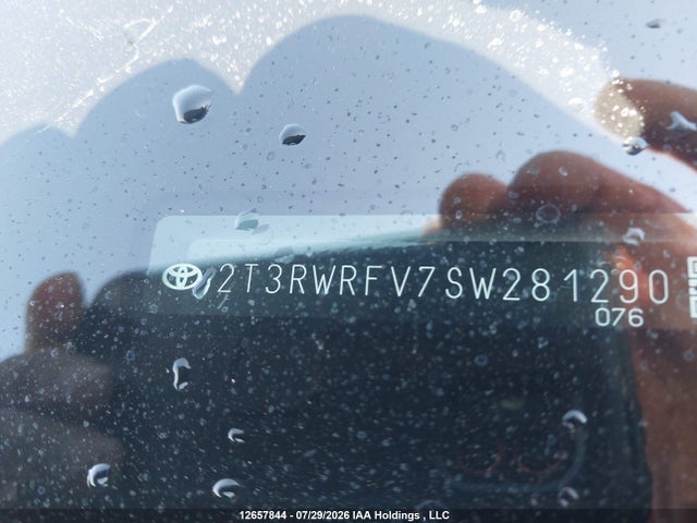 2T3RWRFV7SW281290 Toyota Rav4 Hybrid Xle