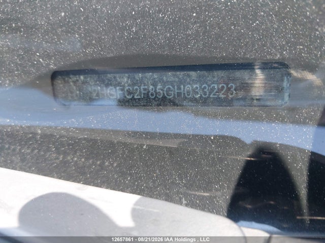 Honda Civic Ex 4dr 2016 2HGFC2F85GH033223 Image 19