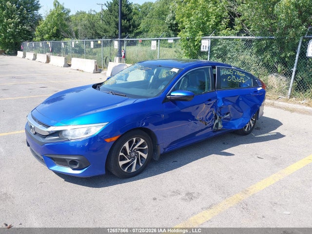 Продаж на аукціоні авто 2018 Honda Civic Ex, vin: 2HGFC2F83JH013107, номер лоту: 12657866