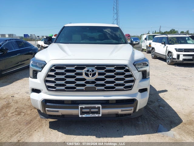 12657883 :رقم المزاد ، 7SVAAABA8SX061433 vin ، 2025 Toyota Sequoia Platinum مزاد بيع