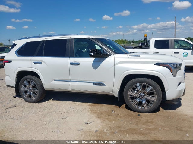 12657883 :رقم المزاد ، 7SVAAABA8SX061433 vin ، 2025 Toyota Sequoia Platinum مزاد بيع