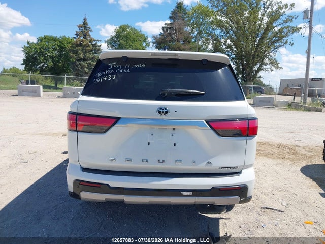 12657883 :رقم المزاد ، 7SVAAABA8SX061433 vin ، 2025 Toyota Sequoia Platinum مزاد بيع