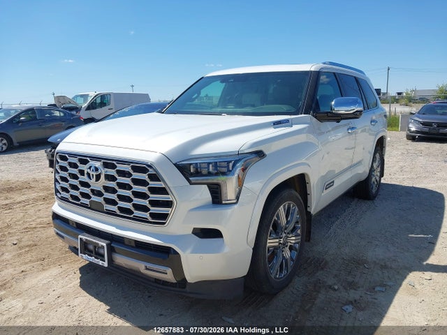12657883 :رقم المزاد ، 7SVAAABA8SX061433 vin ، 2025 Toyota Sequoia Platinum مزاد بيع