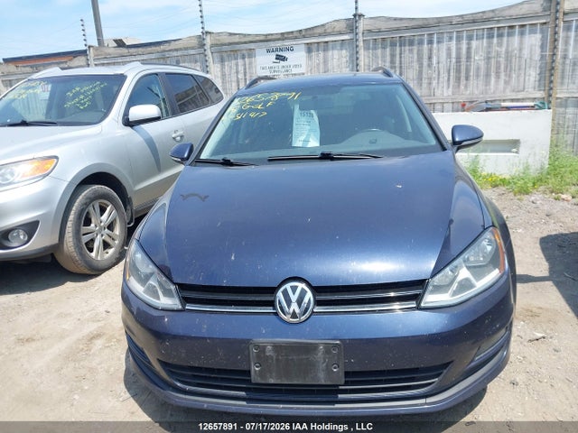2015 Volkswagen Golf Sportwagen S მანქანა იყიდება აუქციონზე, vin: 3VWA17AU2FM511417, აუქციონის ნომერი: 12657891