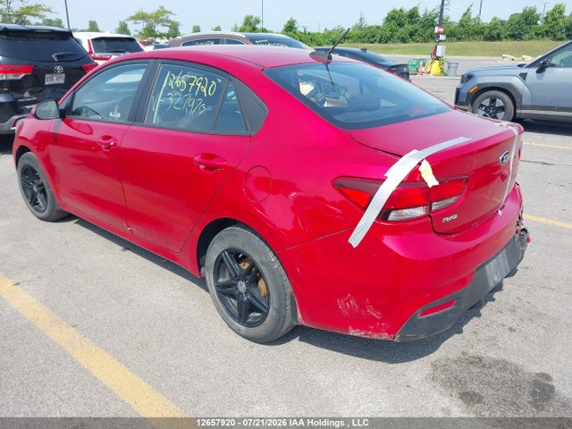 12657920 :رقم المزاد ، 3KPA24AD4LE327973 vin ، 2020 Kia Rio Ex/lx+ مزاد بيع