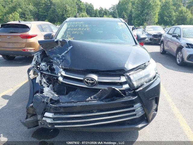 2017 Toyota Highlander Limited მანქანა იყიდება აუქციონზე, vin: 5TDDZRFH3HS357805, აუქციონის ნომერი: 12657932