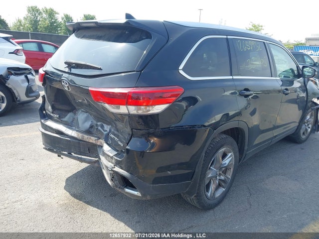 2017 Toyota Highlander Limited მანქანა იყიდება აუქციონზე, vin: 5TDDZRFH3HS357805, აუქციონის ნომერი: 12657932