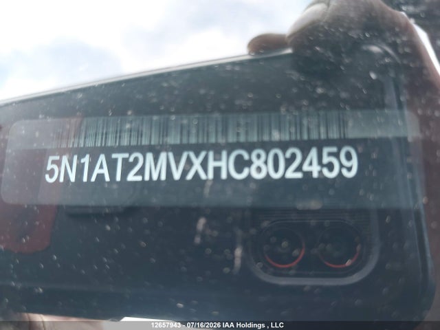 Aukcja sprzedaży 2017 Nissan Rogue S/sl Platinum/sv, vin: 5N1AT2MVXHC802459, numer aukcji: 12657943