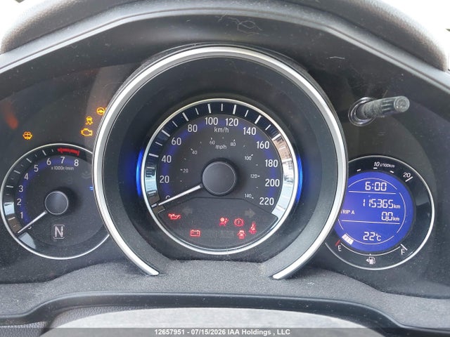 2016 Honda Fit Ex მანქანა იყიდება აუქციონზე, vin: 3HGGK5H74GM100604, აუქციონის ნომერი: 12657951