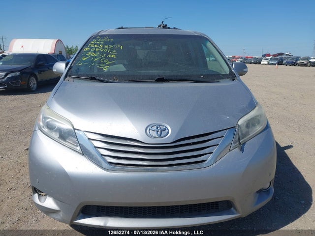 12652274 :رقم المزاد ، 5TDDK3DC5FS094612 vin ، 2015 Toyota Sienna Xle 7 Passenger مزاد بيع