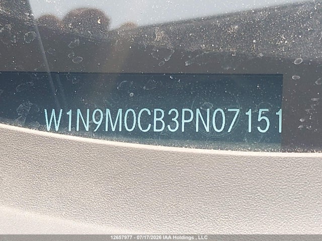 2023 Mercedes-benz Eqb 250+ მანქანა იყიდება აუქციონზე, vin: W1N9M0CB3PN071515, აუქციონის ნომერი: 12657977