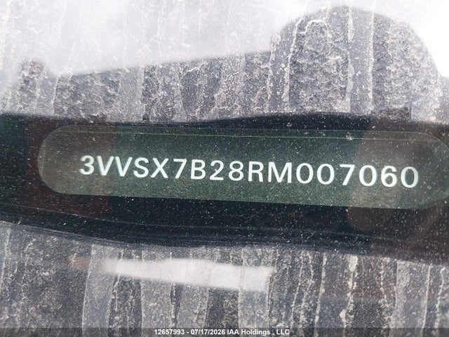 Aukcja sprzedaży 2024 Volkswagen Taos Comfortline, vin: 3VVSX7B28RM007060, numer aukcji: 12657993