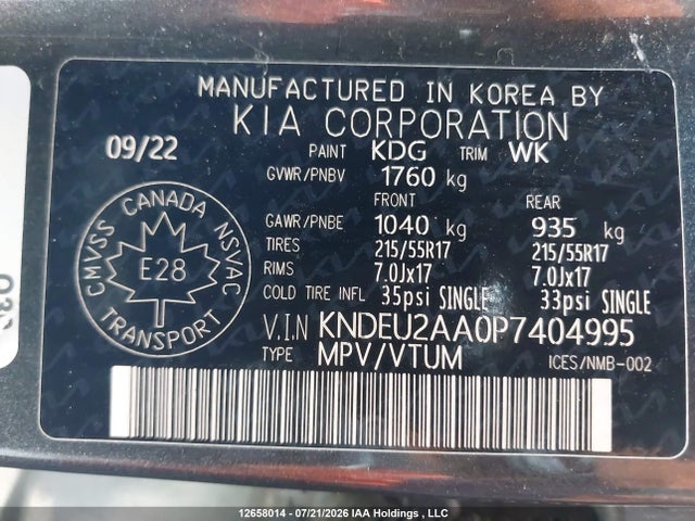 KIA SELTOS EX 2023 KNDEU2AA0P7404995 Image 18