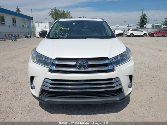 Aukcja sprzedaży 2017 Toyota Highlander Limited/ltd Platinum, vin: 5TDDZRFH2HS408016, numer aukcji: 12658021