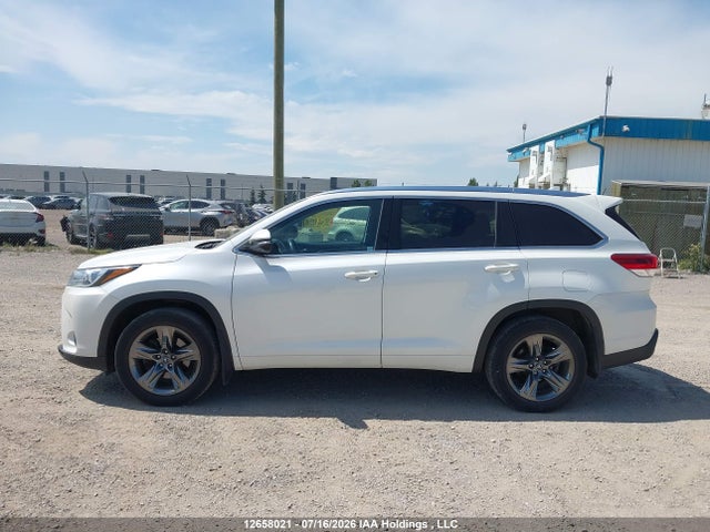 Aukcja sprzedaży 2017 Toyota Highlander Limited/ltd Platinum, vin: 5TDDZRFH2HS408016, numer aukcji: 12658021
