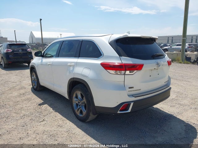 Aukcja sprzedaży 2017 Toyota Highlander Limited/ltd Platinum, vin: 5TDDZRFH2HS408016, numer aukcji: 12658021