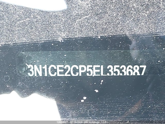 3N1CE2CP5EL353687 Nissan Versa Note 1.6 S/1.6 Sl/1.6 Sv