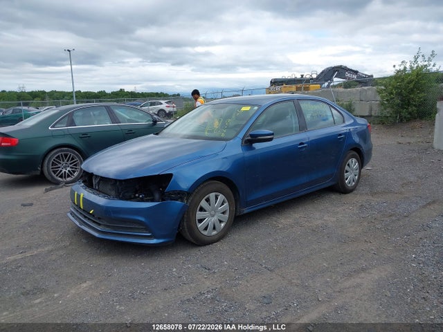 12658078 :رقم المزاد ، 3VW2K7AJ7FM303511 vin ، 2015 Volkswagen Jetta 2.0l Trendline/2.0l Trendline+ مزاد بيع