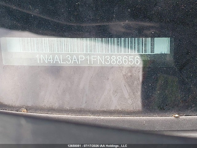 Aukcja sprzedaży 2015 Nissan Altima 2.5/s/sv/sl, vin: 1N4AL3AP1FN388656, numer aukcji: 12658081