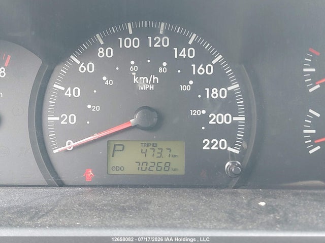 2005 Kia Spectra მანქანა იყიდება აუქციონზე, vin: KNAFE121955070465, აუქციონის ნომერი: 12658082