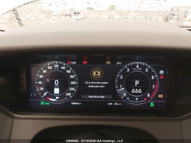 12658092 :رقم المزاد ، SALYB2EX6LA242992 vin ، 2020 Land Rover Range Rover Velar P250 S مزاد بيع