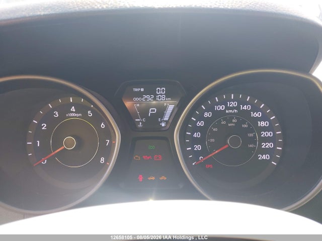 2013 Hyundai Elantra Gls მანქანა იყიდება აუქციონზე, vin: 5NPDH4AE5DH338904, აუქციონის ნომერი: 12658105