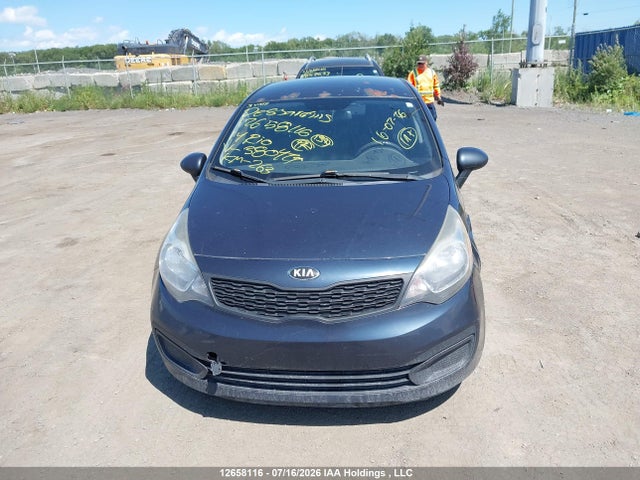 12658116 :رقم المزاد ، KNADM4A32E6380479 vin ، 2014 Kia Rio Lx مزاد بيع