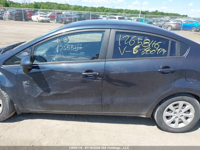 12658116 :رقم المزاد ، KNADM4A32E6380479 vin ، 2014 Kia Rio Lx مزاد بيع
