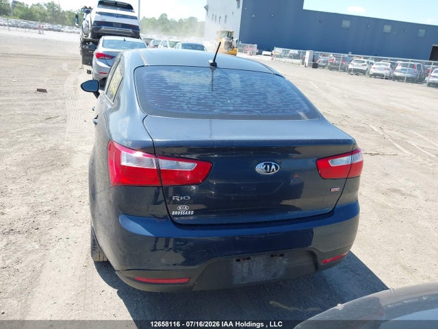 12658116 :رقم المزاد ، KNADM4A32E6380479 vin ، 2014 Kia Rio Lx مزاد بيع