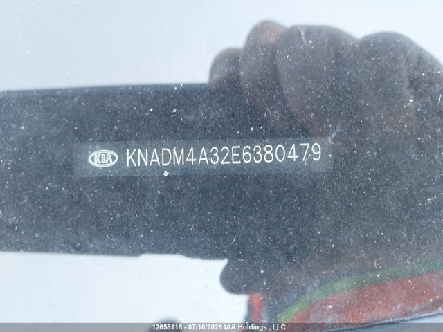 12658116 :رقم المزاد ، KNADM4A32E6380479 vin ، 2014 Kia Rio Lx مزاد بيع