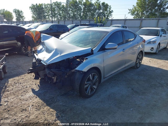 Hyundai Elantra Gls 2015 KMHDH4AH5FU236405 Image 2