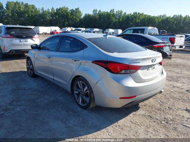 Hyundai Elantra Gls 2015 KMHDH4AH5FU236405 Image 3