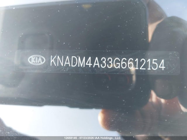 2016 Kia Rio Ex/ex+ W/sunroof/lx/lx+/lx+ Eco/sx მანქანა იყიდება აუქციონზე, vin: KNADM4A33G6612154, აუქციონის ნომერი: 12658145