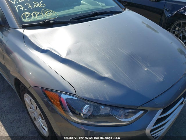 12658172 :رقم المزاد ، 5NPD74LFXJH297786 vin ، 2018 Hyundai Elantra Le مزاد بيع