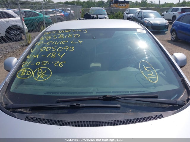 Aukcja sprzedaży 2012 Honda Civic Lx, vin: 2HGFG3B40CH005093, numer aukcji: 12658180