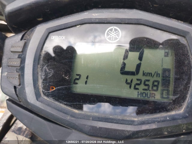 12658221 :رقم المزاد ، 5Y4AMB6WXHA300724 vin ، 2017 Yamaha Yfm700 Fwad مزاد بيع