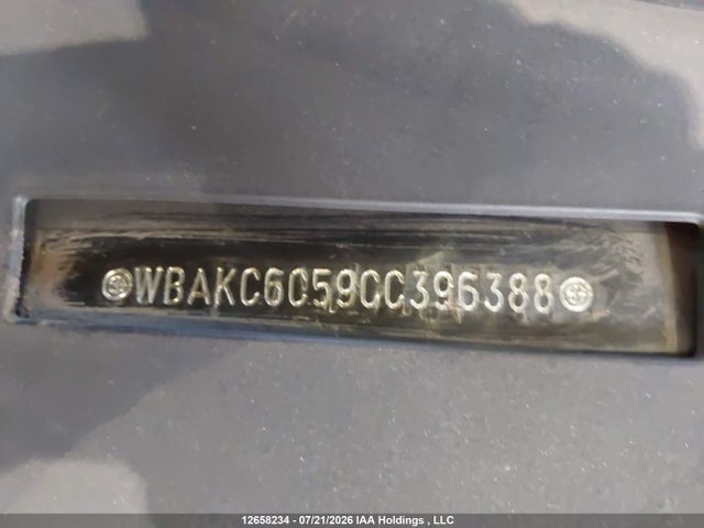 Продаж на аукціоні авто 2012 Bmw 750i Xdrive, vin: WBAKC6C59CC396388, номер лоту: 12658234