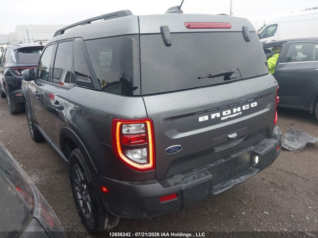 Продажа на аукционе авто 2025 Ford Bronco Sport Big Bend, vin: 3FMCR9BN9SRE33041, номер лота: 12658242