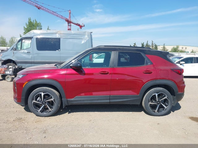 2022 Chevrolet Trailblazer Rs მანქანა იყიდება აუქციონზე, vin: KL79MUSLXNB144058, აუქციონის ნომერი: 12658247